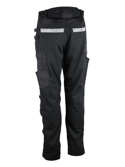 PANTALON DE TRAVAIL PETRO, 58% COTON 39% POLYESTER 3% ELASTHANNE 280 G/M².