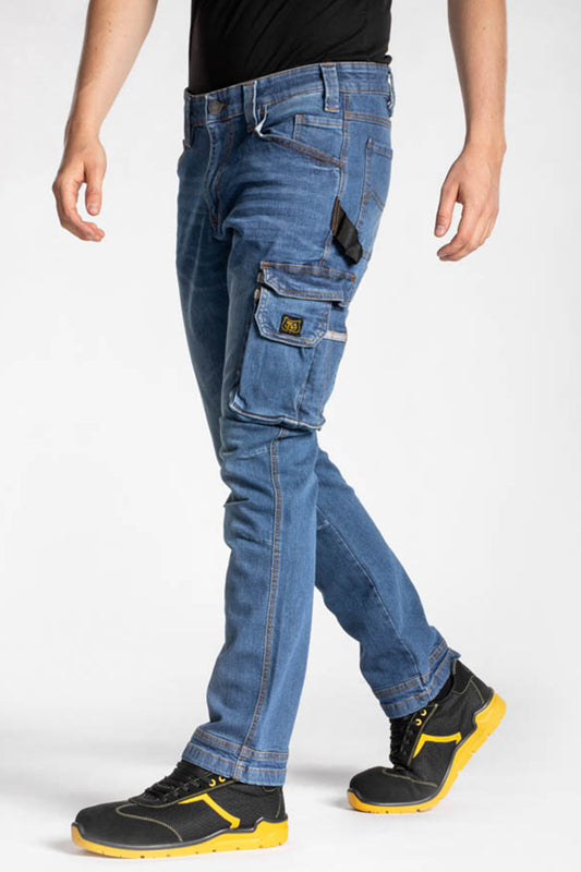 Jeans de travail Workwear stretch coupe confort JOB - RICA LEWIS